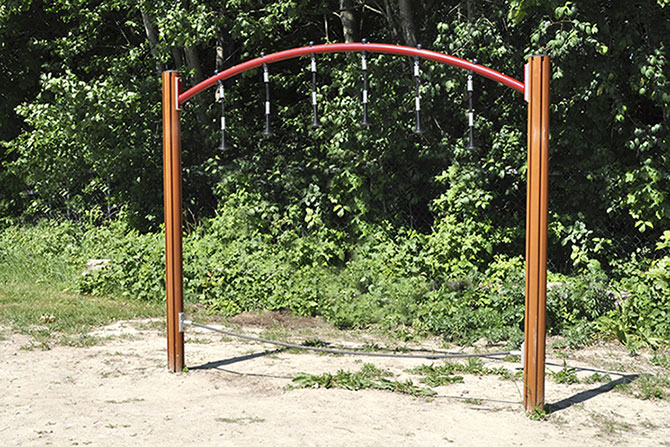 Balanseline med armgang