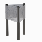 25 061 001 MS Camera Camera 2 Stolpe til tre aktivitetspaneler