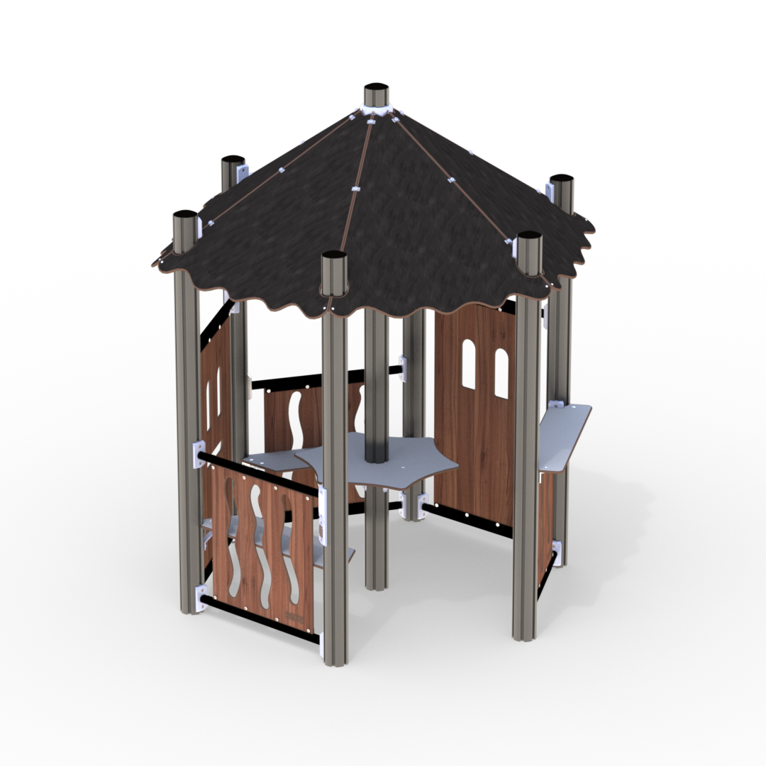 Villmark lekehus med bord