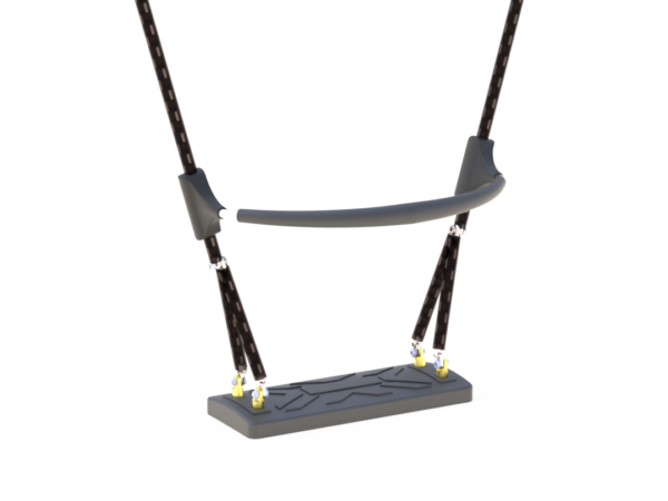 Gummisete til buet stativ for seks seter