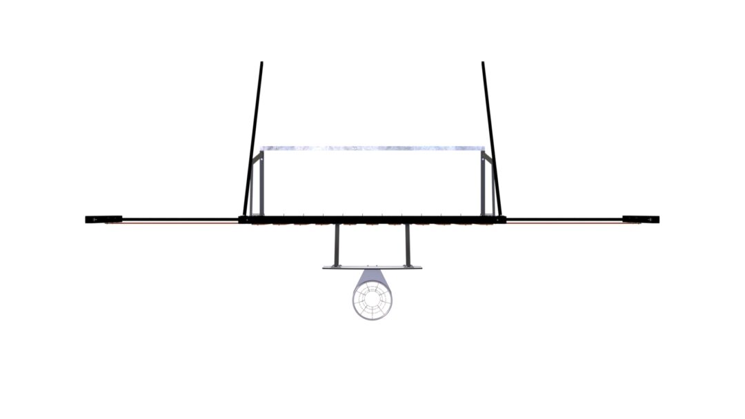 Fotballmål, håndballmål og basketkurv (3x2m)