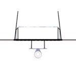 Fotballmål, håndballmål og basketkurv (3x2m)