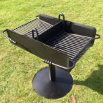 C 36 Ss B2 Dobbel Grill Dobbel grill 50 cm med trinnløs og justerbar grillrist