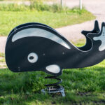 Hval fjærvippe lekeapparat Hval fjærvippe lekeapparat