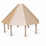 LE20070 8-kantet grillhytte Ø6 m 8-kantet grillhytte Ø6 m