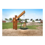 LE20262 Giraffhuske med fuglerede