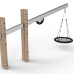 LE20262U Giraffhuske Giraffhuske med fuglerede