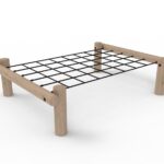 LE20904U 01 A Horizontal Crawling Net Horisontalt kravlenett til hinderløype