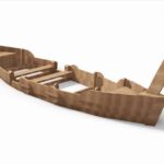 Vikingbåt i Robinia