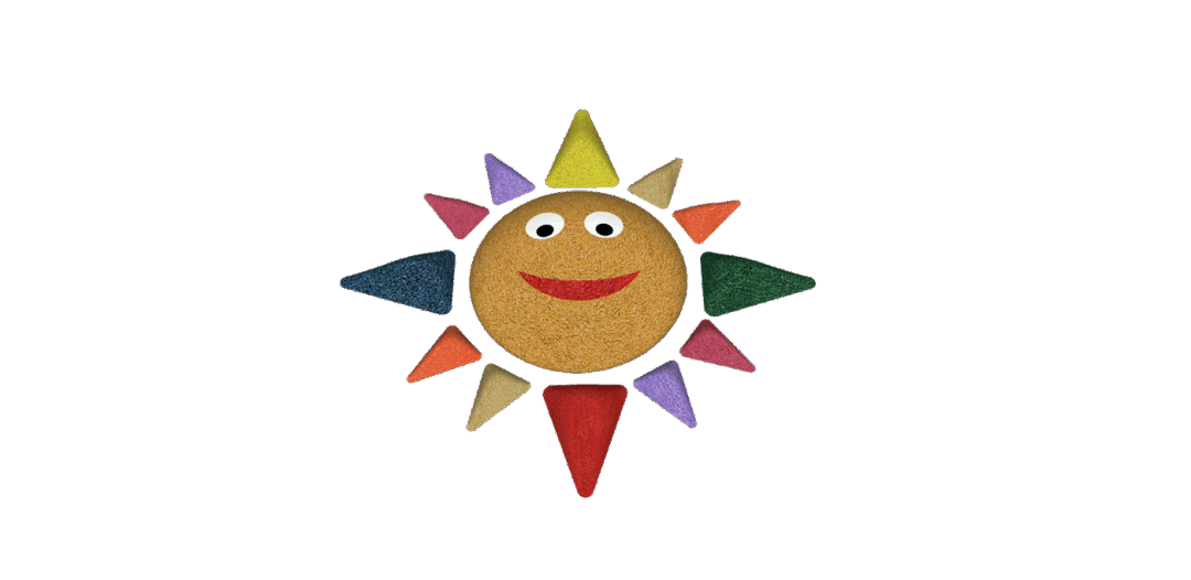 S01 024 Sol 3d Sol i 13 deler 3D for lekeplassen