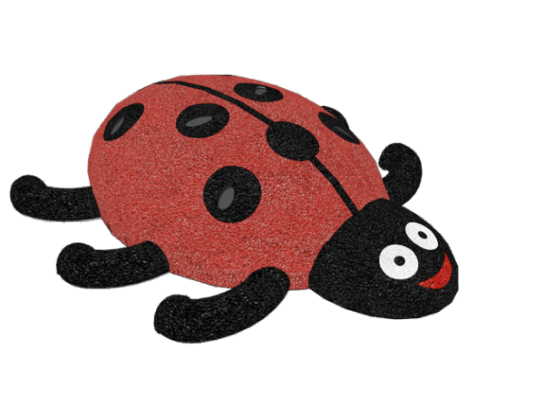 Marihøne med hull 3D for lekeplassen