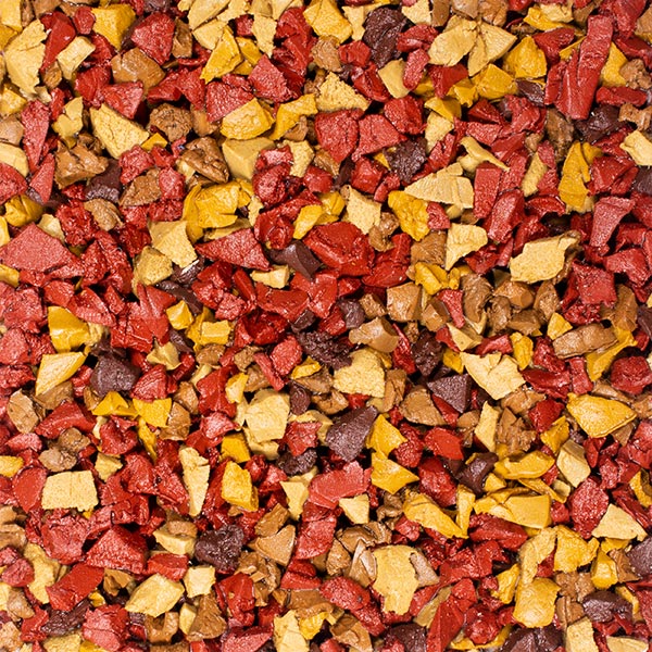 Diamant halv - EPDM 225 mm, multifarge