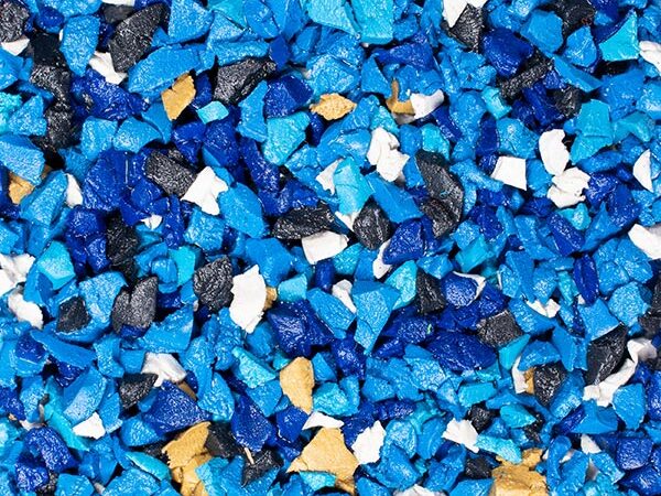 Diamant halv - EPDM 225 mm, multifarge