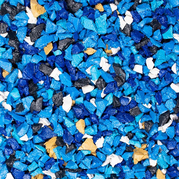 Diamant halv - EPDM 225 mm, multifarge