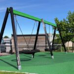 Overflatefundamenter Støpefrie nedgravingsfundamenter til til Huskestativ for 2 seter