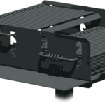 stor grill i stål med robust jernrist