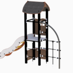 25 200 052 Trestruktur Karin Karin lekehus i trestruktur og med rutsjebane