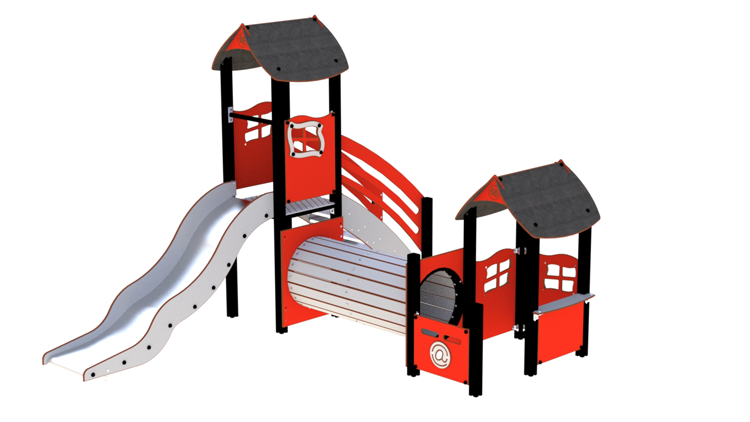 Nora lekeseksjon rød