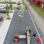 Lekestativ på lekeplass