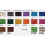 EPDM02 Farger EPDM02 farger