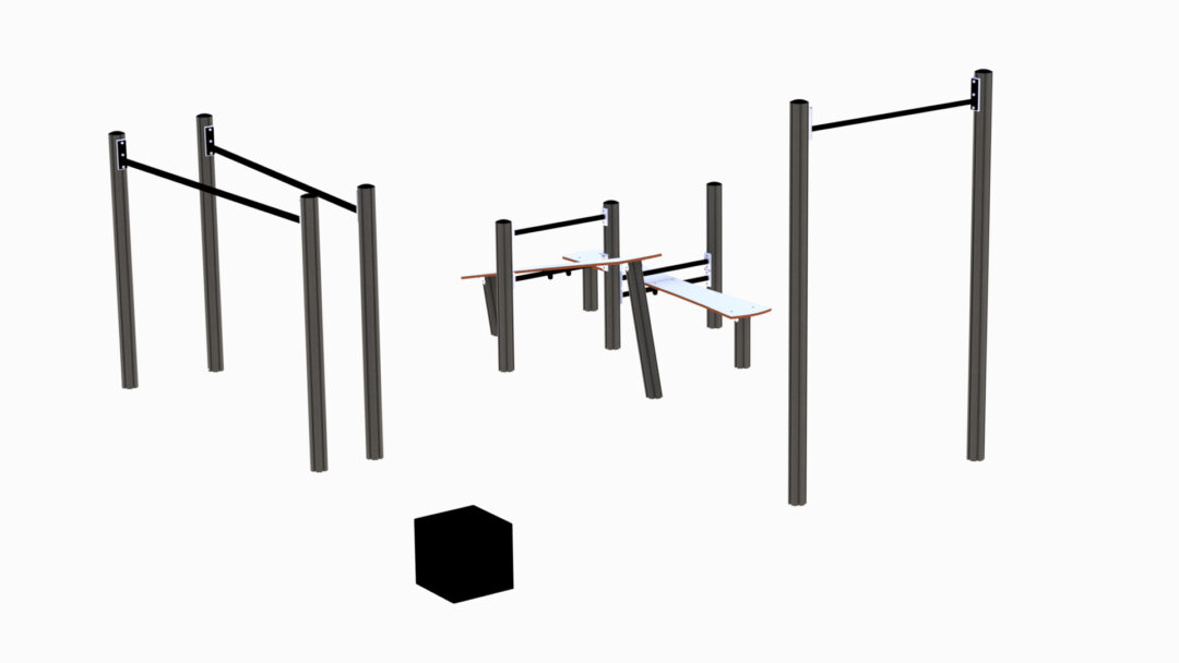Trening og aktivitetsapparater for utemiljø