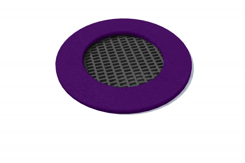 33 500 125 Trampoline Rado 125 Lilla Grå Trampoline