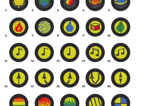 Motiv på hoppematte Motiv på hoppematte