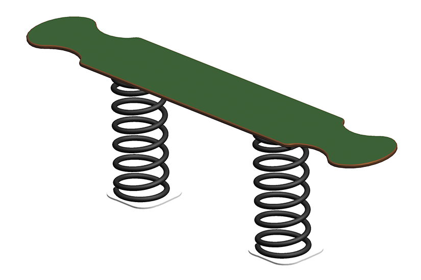 51 162 911 1 Balansevippe på 2 fjærer