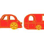 21-350-031_2 Bil med campingvogn