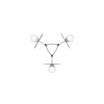 Grå og Grønt basketstativ med tre kurver