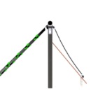 Klatrehinder med klatrevegg