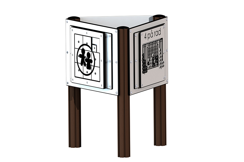 25-060-001_3 Stolpe til tre aktivitetspaneler