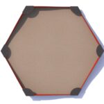 Sandkasse 6-kant buet