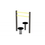 66-100-065_2 2x hoppesopp med fjær og rekkverk dobbel