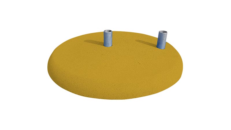 Bunnplate Gummidyr EPDM02