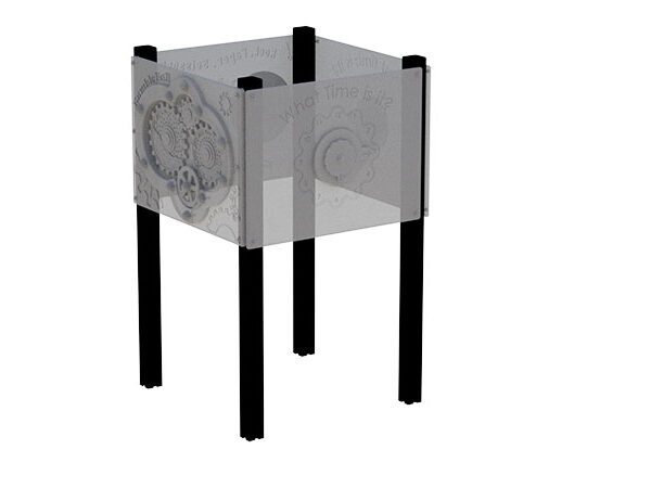 Stolper til fire aktivitetspaneler