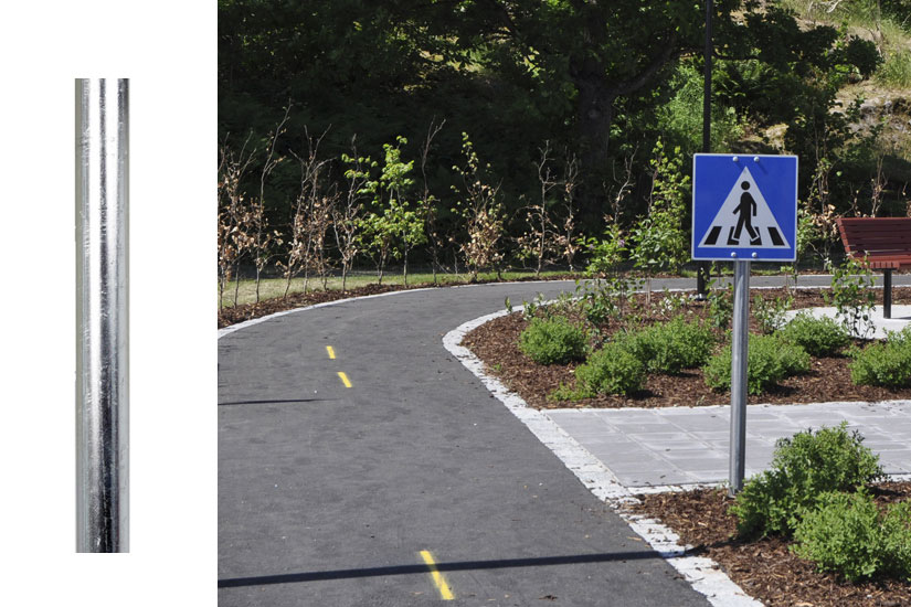 25-080-098_1 Stolpe til trafikkskilt