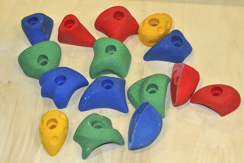 Klatregrep store, assortert