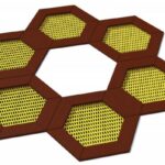 Trampoline Hexo 6A EPDM