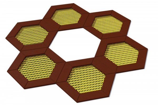 Trampoline Hexo 6A EPDM