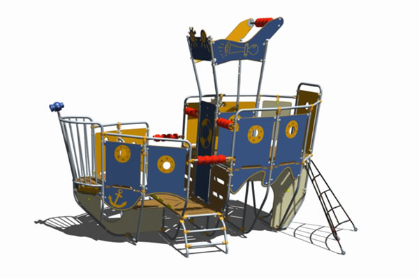 Skute til lekeplassen