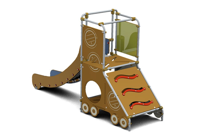 35-100-800_1 Togvogn med rutsjebane