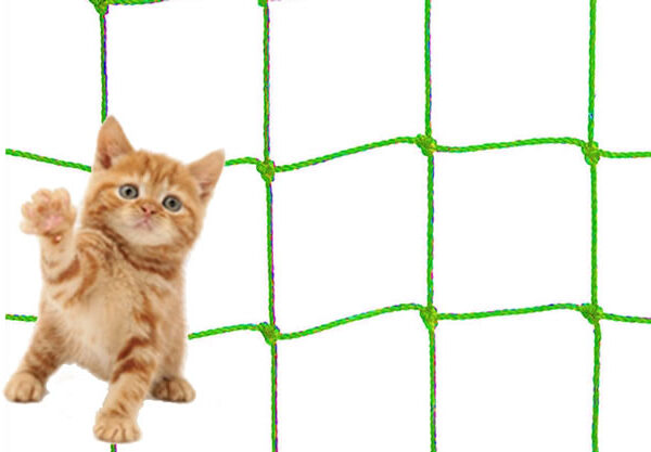 Kattenett inkl. strikk, pr. m2