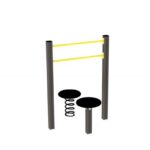 66-100-065_1 2x hoppesopp med fjær og rekkverk dobbel