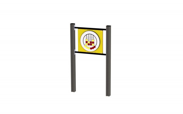 Vegg med spill 3-på-rad