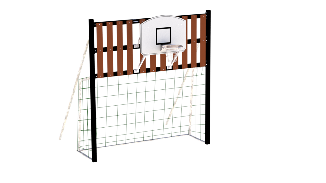 Mål med basketballkurv