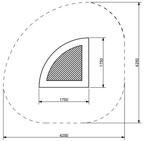 Trampoline Kvart 175