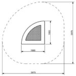 Trampoline Kvart 150 EPDM