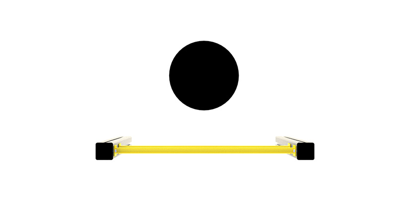 Balanseplate med fjær og støtte lav