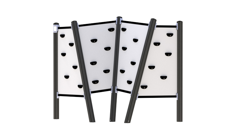 Buldervegg 1 med klatregrep